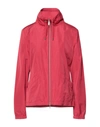 GEOX GEOX WOMAN JACKET RED SIZE 8 POLYESTER,41894267SU 5
