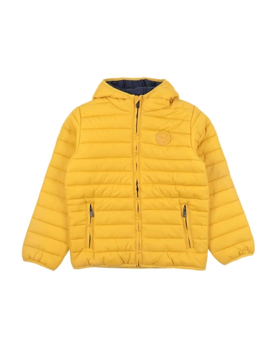 Harmont & Blaine Kids' Down Jackets In Yellow