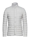 Herno Down Jackets In Light Grey