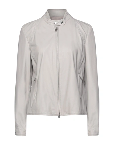 Emporio Armani Jackets In Grey