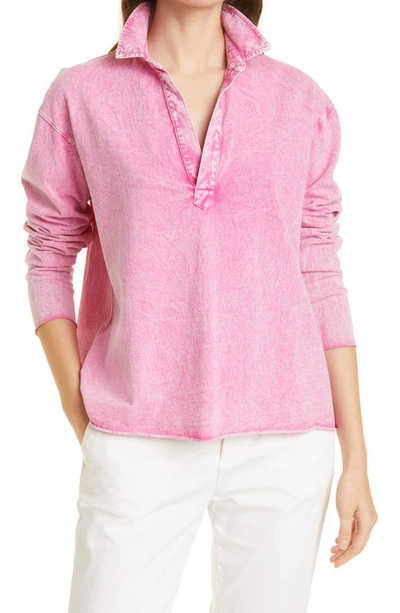 Frank & Eileen Patrick Popover Henley Pink Lemonade