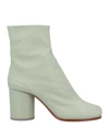 Maison Margiela Ankle Boots In Green