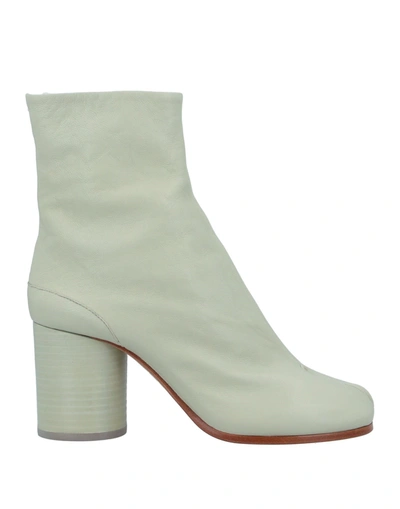 Maison Margiela Ankle Boots In Green