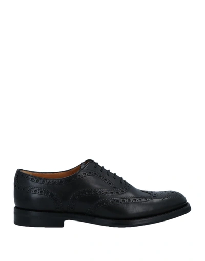 Church's Lace-up Shoes In Black