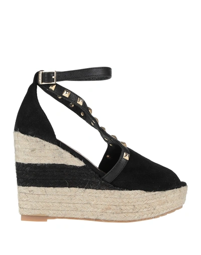 Cuplé Espadrilles In Black