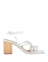 Eqüitare Equitare Woman Thong Sandal White Size 8 Textile Fibers In White