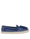 Tod's Loafers In Blue