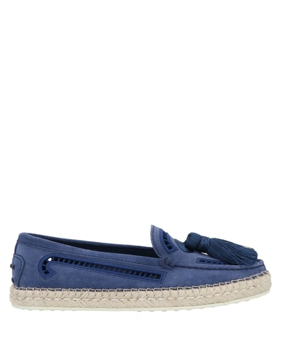 Tod's Loafers In Blue