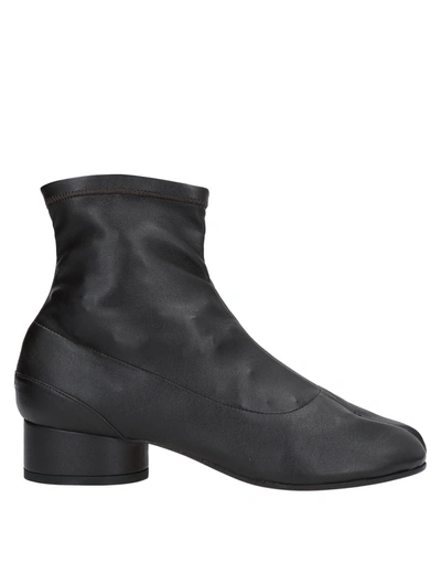 Maison Margiela Ankle Boots In Black