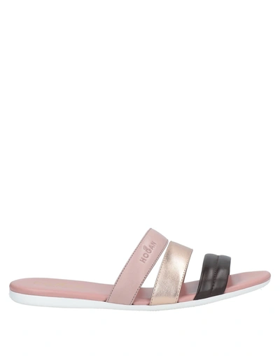 Hogan Sandals In Pink