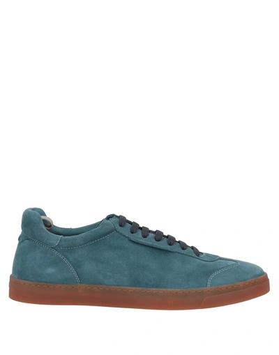 Giorgio Armani Sneakers In Blue