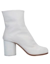 Maison Margiela Ankle Boots In Light Grey