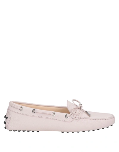 Tod's Loafers In Blush