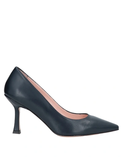 Anna F Pumps In Dark Blue