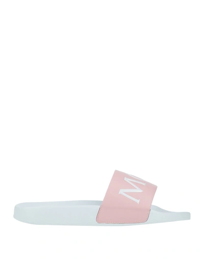 Moncler Sandals In Pink
