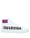 MOSCHINO MOSCHINO MAN SNEAKERS WHITE SIZE 13 SOFT LEATHER,17155674WH 13