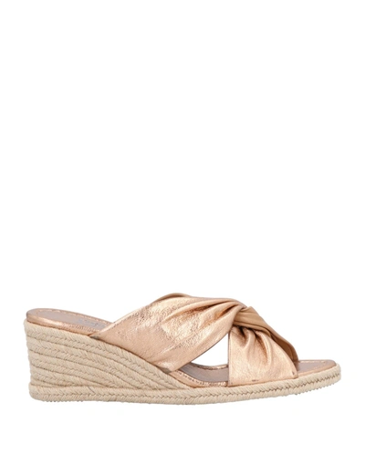 Pedro Garcia Espadrilles In Copper