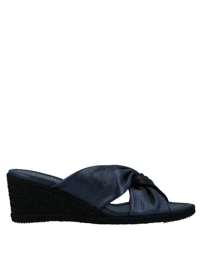 Pedro Garcia Espadrilles In Slate Blue