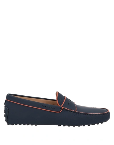 Tod's Loafers In Blue