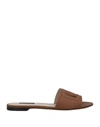 Dolce & Gabbana Sandals In Brown