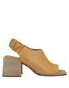 Vic Matie Sandals In Yellow