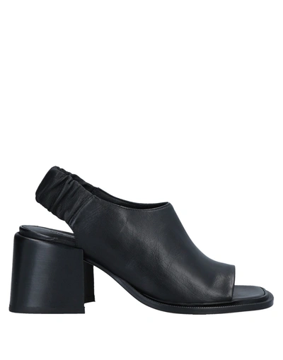 Vic Matie Sandals In Black