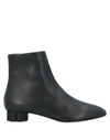 FERRAGAMO FERRAGAMO WOMAN ANKLE BOOTS BLACK SIZE 5.5 CALFSKIN,17155211IX 14