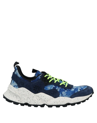 Flower Mountain Sneakers In Slate Blue