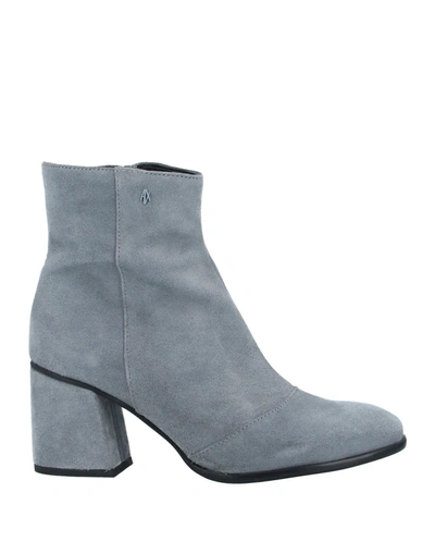 Armani Exchange Ankle Boots In Grey