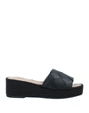 Carpe Diem Sandals In Black