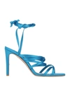 Pinko Sandals In Azure