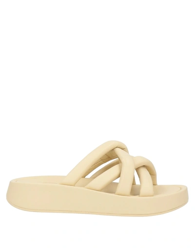 Ash Sandals In Beige