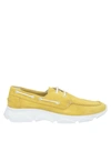 Gullwing Loafers In Yellow