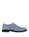 Tod's Lace-up Shoes In Azure