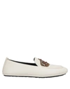 Dolce & Gabbana Loafers In Ivory