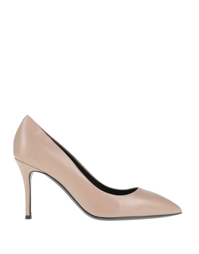 Giuseppe Zanotti Lucrezia Leather Pumps In Blush