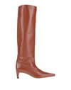 Staud Knee Boots In Brown