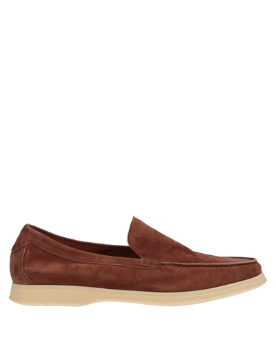 Andrea Ventura Firenze Loafers In Brown