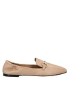 Pomme D'or Loafers 0160d Calfskin In Beige