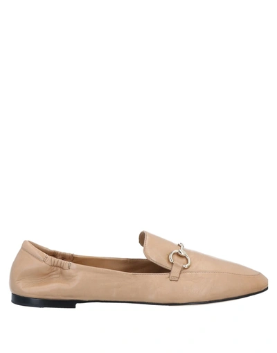 Pomme D'or Loafers 0160d Calfskin In Light Brown