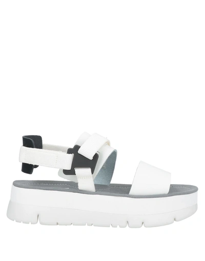 Camper Sandals In White