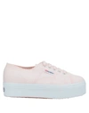 SUPERGA SUPERGA WOMAN SNEAKERS LIGHT PINK SIZE 5 TEXTILE FIBERS,11999360EL 7