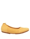 Fitflop Ballet Flats In Yellow