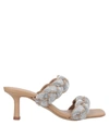 Lola Cruz Sandals In Beige