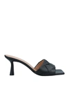 Carpe Diem Sandals In Black