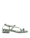 Officine Creative Italia Sandals In Green