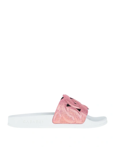 Casadei Sandals In Pink