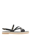 Tod's Espadrilles In Black