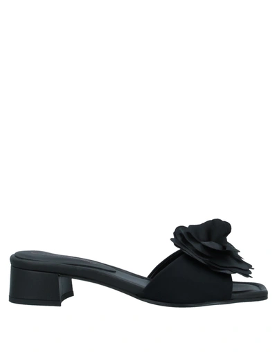 Daniele Ancarani Sandals In Black