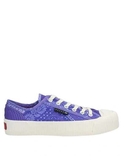 Paura X Superga Sneakers In Purple